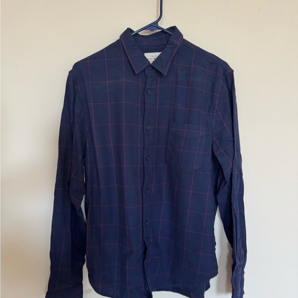 Lucky Brand flannel shirt size M